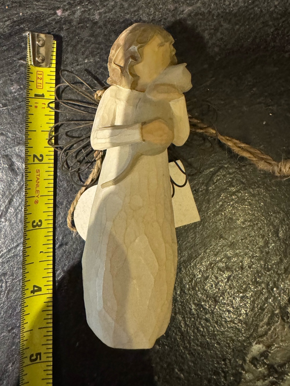 Willow tree angel of friendship figurine girl with cat